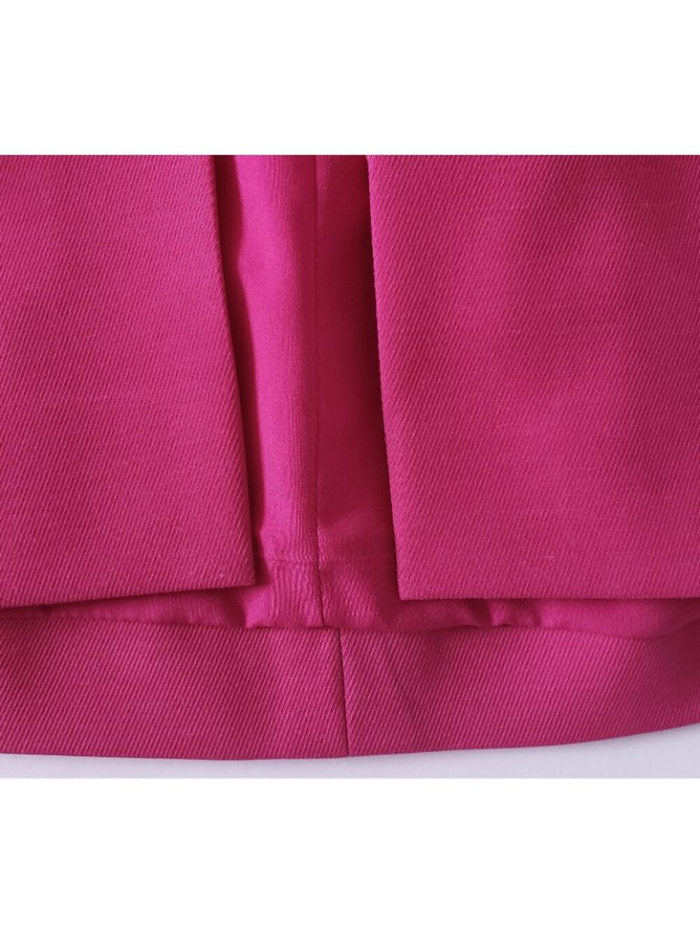 Carolina Herrera Twist Detail Womens Front Slit Midi Sheath Dress Begonia Size 6 - Picture 9 of 9